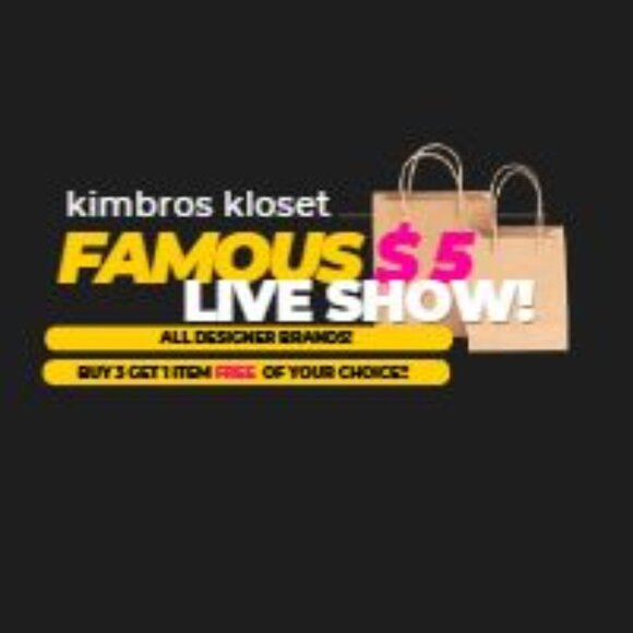 *SAVE THE DATE* SEPT 27 AT 9:00 AM MT Kimbros Kloset Famous $5 Live Show!🎉👚👗 - Picture 1 of 1